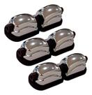 3 canoas dupla p/ caixa rmv modelo concept - cromada pac020cr