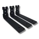 3 Cantoneiras De Parede 15cm Mão Francesa Design L Moderno Aço Reforçado Para Prateleira 3 Cantoneiras De Parede 15cm Mão Francesa Design L Moderno Aço Reforçado Para Prateleira