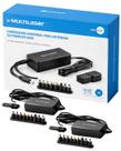 3 Carregadores para Notebook Universal 65w Preto 3 Carregadores para Notebook Universal 65w Preto