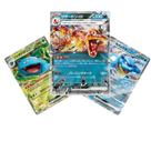 3 cartas pokemon EX Ultra Raras Brilhantes em Japonês