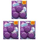 3 Cartelas x 3 BLOCOS Tablete Sanitário 45g CAIXA ACOPLADA TRIPLO Kit 9 Unidades Escolha a Fragrância:Lavanda