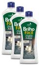 3 Cera Autobrilho Brilho Fácil Ardósia Líquida Frasco 750ml