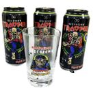 3 Cerveja Trooper Iron Maiden Ipa lata 473ml + Copo Aces High Caldereta 350ml Original Bodebrown