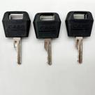 3 chaves de ignição Shinekoo para trator e trator de esteiras Case IH