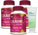 3 Colágeno Verisol + Ácido Hialurônico 120 Caps + Clareador 3 Colágeno Verisol + Ácido Hialurônico 120 Caps + Clareador