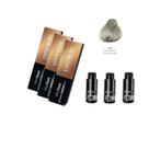 3 Colorações Vita Derm 12.01 + 3 Ox 20 Volumes 90ml