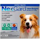 3 comprimido Antipulgas e carrapatos 10 a 25kg NEX