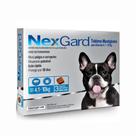 3 comprimido Antipulgas e carrapatos 4 a 10kg NEX