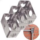 3 Condulete 3/4" Múltiplo Tipo X alumínio galvanizado Tramontina
