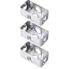 3 Condulete Sieg em Alumínio Múltiplo tipo X 3/4 S/placa