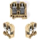 3 Conectores Passagem Trilhos Ts32 E Ts35 - Metaltex