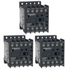 3 Contator Auxiliar Modelo CA2KN22M7 10A 2NA 2NF Schneider