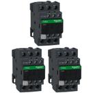 3 Contator Tripolar Schneider - Lc1 25a 220v 1na+1nf 220v 3 Contator Tripolar Schneider - Lc1 25a 220v 1na+1nf 220v
