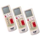 3 Controles Remoto Universal Para Ar Condicionado Split 3 Controles Remoto Universal Para Ar Condicionado Split