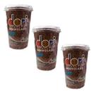 3 Copinhos de Granulado Dori Sabor Chocolate 645 Gramas