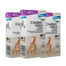 3 Credeli Antipulgas Elanco Para Gatos De 0,9 A 2 Kg - 12 Mg