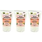 3 Creme Facial Rosa Mosqueta - Hidrata profundamente, Nutri, Clareia manchas, Revitalização da pele