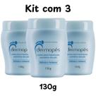 3 Creme p/ Pes Dermopes Hidrata Restaura 130g Abelha Rainha