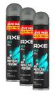 3 Desodorante Aerosol Antitranspirante AXE Apollo 123G/200ML