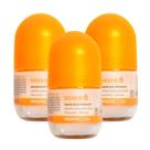 3 Desodorantes Hidratante Infantil Souvie - 50ml