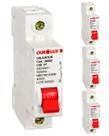 3 Disjuntor Monopolar 50 Amperes Curva C Ourolux