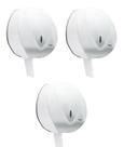3 Dispenser Para Papel Higienico Rolão Premisse Velox Branco
