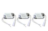 3 Driver Led Reator Fonte Para Plafon 4w A 6w (7w) Bivolt