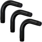 3 Eletrodutos Tigre Curva 90g Pt Pvc 1 1/2 Antichama