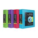 3 encadernadores Oxford de 2 polegadas com um toque Easy Open D Rings