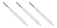 3 Espetos Tridente Gira Churrasqueira Giratória Grill