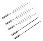 3 Espetos Tridentes Inox + 2 Espetos Picanha para Kit Giratória Brasa Grill