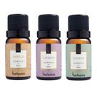3 Essências de Vanilla - Lavanda - Bamboo - Via Aroma 10ml