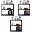 3 Estante Para Sala Almoxarifado Escritório Estoque Cozinha Com 3 Bandejas 70cm Resistentes Armário Aço Multiuso 3 Estante Para Sala Almoxarifado Escritório Estoque Cozinha Com 3 Bandejas 70cm Resistentes Armário Aço Multiuso
