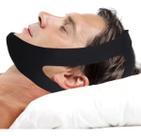 3 Faixa Bandagem Mandibular Ajustável Anti-ronco Apneia Sono 3 Faixa Bandagem Mandibular Ajustável Anti-ronco Apneia Sono