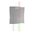3 Filtros Alumínio Para Coifa Brastemp Bai91b 30,5 X 26,8 Cm