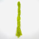 3 Fios de Pedras Cubo 6mm 175un Verde Limão Artesanato 35cm