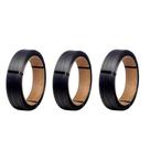 3 Fita Arquear Plástica Preta Pp 13 Mm