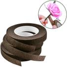 3 Fitas Floral Marrom Artesanato Encapar Arame Flores Folhas
