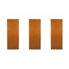 3 Folhas de Porta Madeira Lisa 210x72cm Espessura 3,5cm Melamínica 3 Folhas de Porta Madeira Lisa 210x72cm Espessura 3,5cm Melamínica
