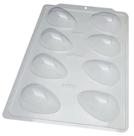 3 Formas Ovo de Páscoa 100g simples bwb 3625 sp 140 8 cavidades