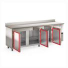 3 Gaxetas Balcão Expositor Para Gelopar Gevd-310 46x59