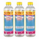 3 Genpool Algicida Sem Cobre Elimina Alga Agua Piscina Genco