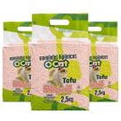 3 Granulado Tofu Biodegradável 2,5kg +Cat Areia Higiênica Premium para Gatos 3 Granulado Tofu Biodegradável 2,5kg +Cat Areia Higiênica Premium para Gatos