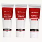 3 Hidratante Vitamina E e Filtro Solar Natu Charm Bisnaga