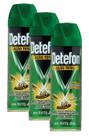 3 Inseticida SBP Aerossol Ação Total Clássico Detefon 300ml
