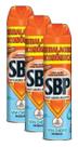 3 Inseticida SBP Anti Aedes Aegypti Sem Cheiro 450ml cada