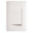 3 Interruptor Simples 10A 250 Volts Habitat - 2095 - FAME 3 Interruptor Simples 10A 250 Volts Habitat - 2095 - FAME
