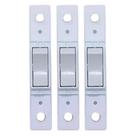 3 Interruptores Simples Sem Placa Branco 10a 250v Blux