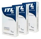 3 Itl Itraconazol 25mg Antifúngico Cães E Gatos Cepav Kit