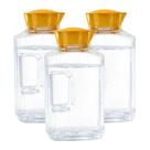 3 Jarra Garrafa De Água Suco Geladeira Tampa Higiênica 1,7l -